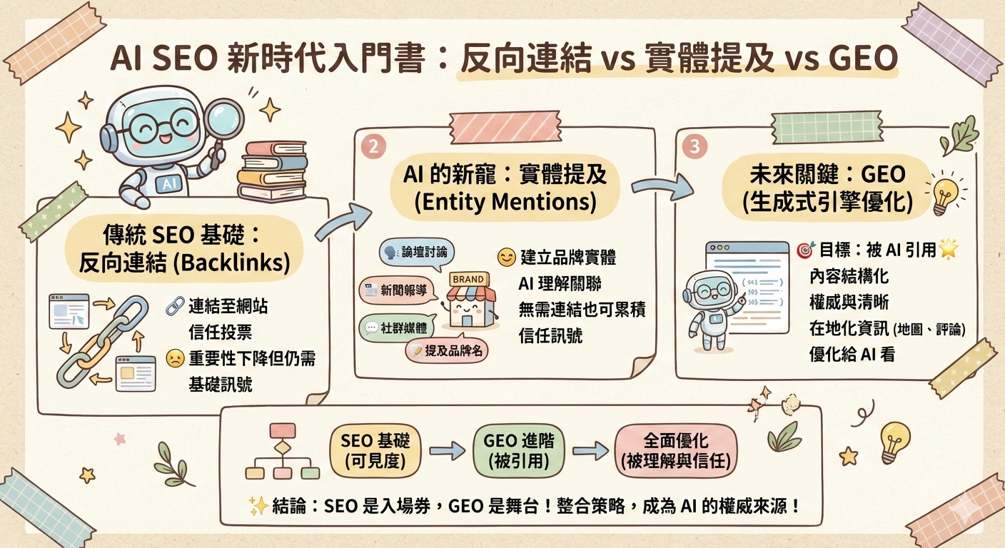 AI SEO 反向連結重要性探討